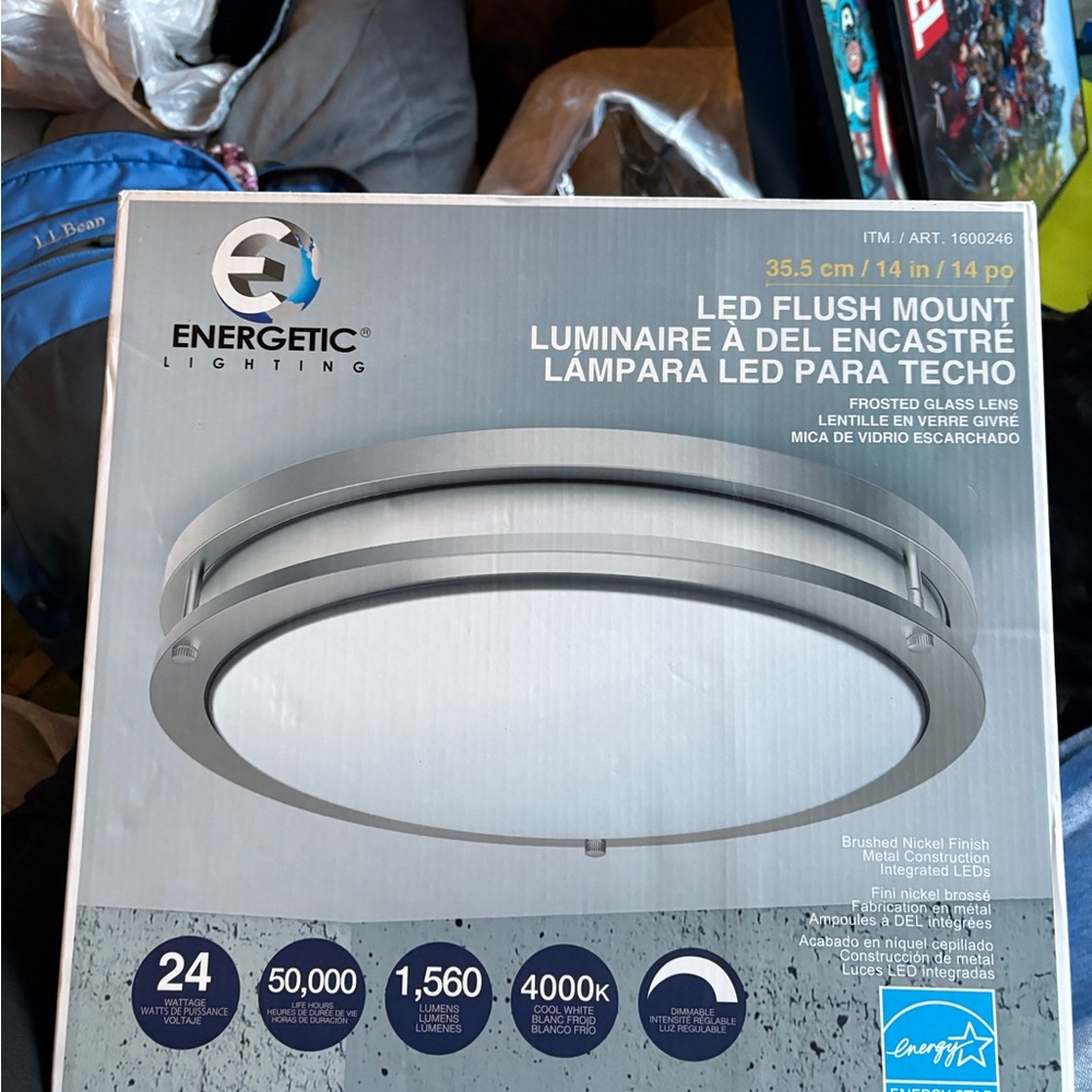 LED Flush Mount Light - Picture 3 of 4